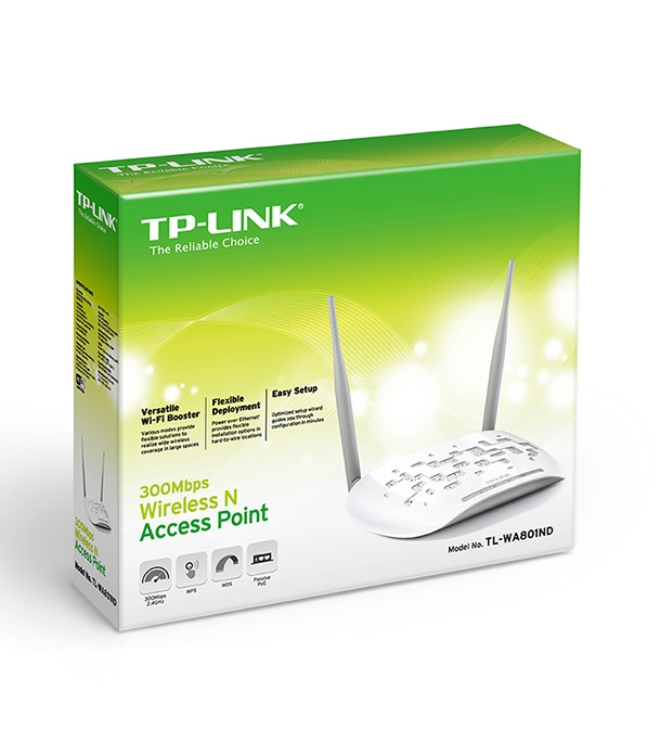 Picture of TP-LINK 300Mbps Wireless N Access Point TL-WA801ND EX3046