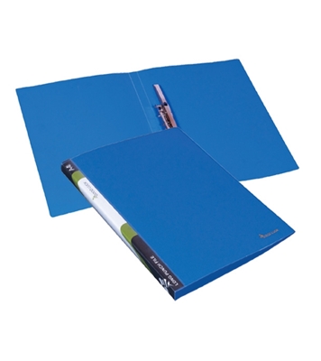 Picture of Good Luck Long Punch File A4 Blue