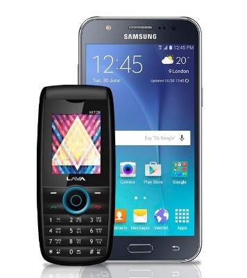 Picture of Samsung Galaxy J7 16GB Dual Sim + Free Lava Mobile KKT08 Plus