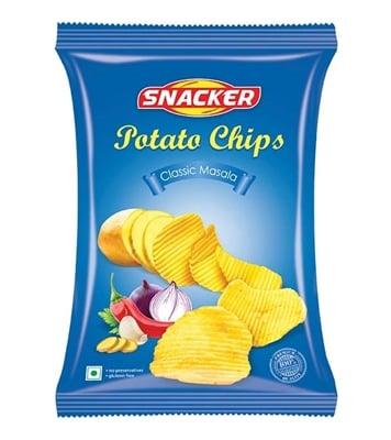 Buy PRAN Snacker Potato Classic Masala Chips 22g Online