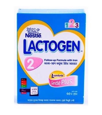 Buy Nestle Lactogen 2 Follow Up Formula with Iron BIB 350gm Online