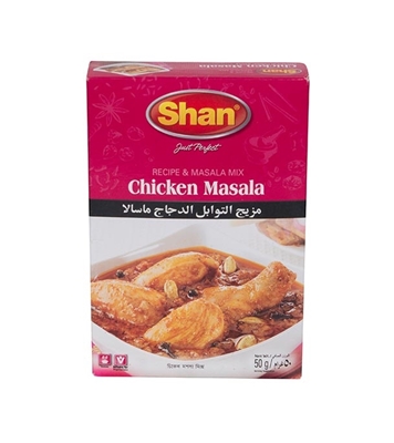Buy Shan Chicken Masala Mix 50gm Online