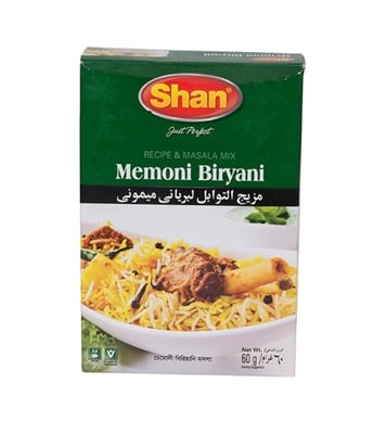 Buy Shan Memoni Mutton Biryani Mix 60gm Online