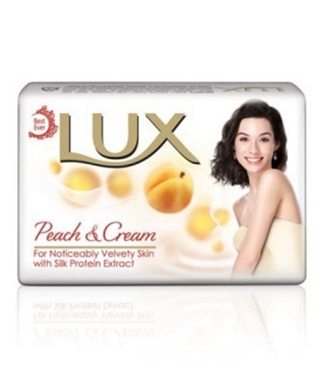 Buy Lux Peach & Cream 100gm Soap Online