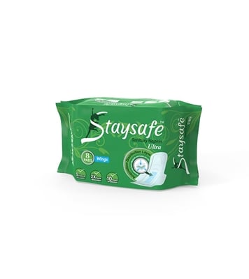 Picture of Staysafe Heavy Flow  Ultra Wings 8 Pad