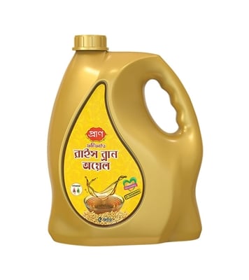 Buy PRAN Premium Rice Bran Oil 5ltr Online at Best Price