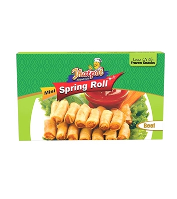 Buy Jhatpot Mini Beef Spring Roll 25pcs Packet 200gm Online