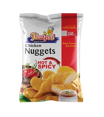 Buy Jhatpot Chicken Nuggets Hot & Spicy 240gm Online