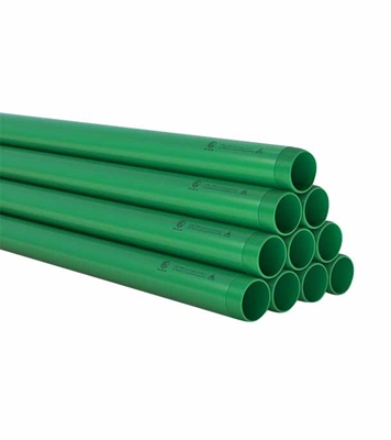 Picture of uPVC Pipe ½"X 10' Thread Green