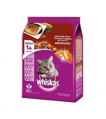 Buy WHISKAS Grilled Saba 480gm Online
