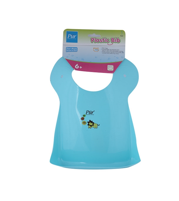 plastic bib with sleeves