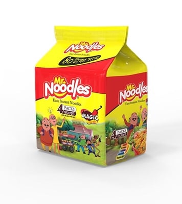 Buy Mr. Noodles 4 pcs family pack 40 gm Online