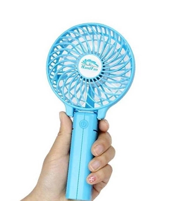 Picture of Mini Foldable Handy Fan Battery Operated USB Rechargeable Personal Fan
