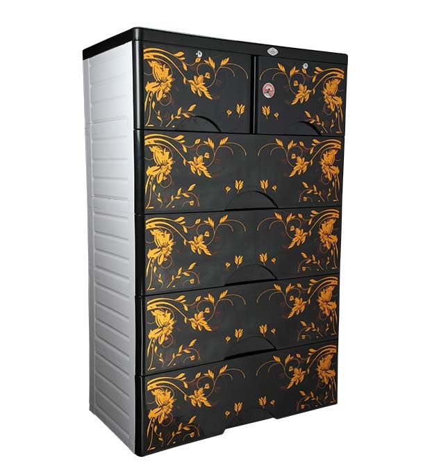 RFL Wardrobe Double 5D KD Elegant Gold