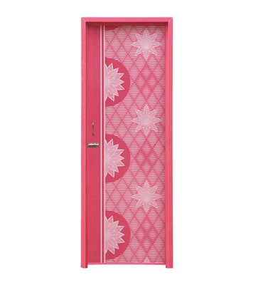 Picture of Popular Door Pink Star 7'x2.5' R-T/B