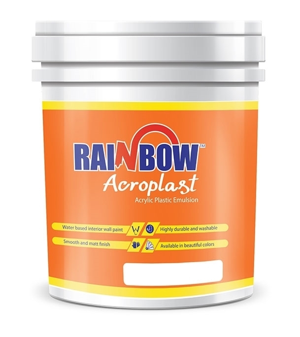 Picture of Rainbow Ape Plastic Paint Summer Green 18 Litre
