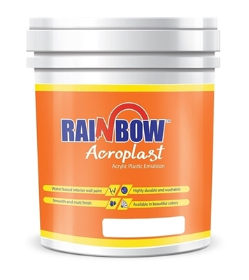Picture of Rainbow Ape Plastic Paint Summer Green 18 Litre