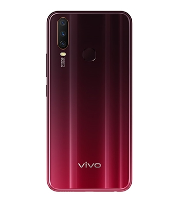 Picture of vivo Y12 3GB 64GB Burgundy Red Smartphone