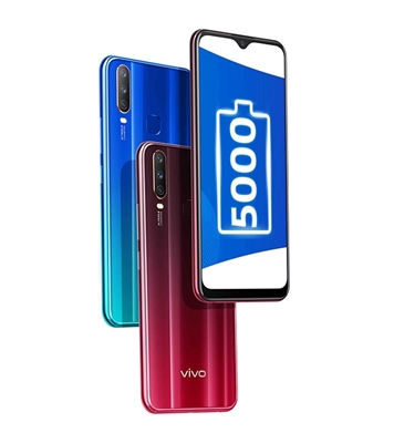 Picture of vivo Y12 3GB 64GB Burgundy Red Smartphone