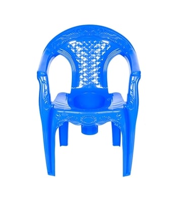 Picture of King Commode Chair W/O Lid SM Blue