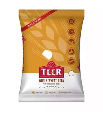 Buy Teer Whole Wheat Atta 2kg Online