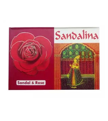 Buy Sandalina Sandal & Rose Soap 75gm Online