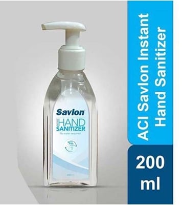 Buy Savlon Instant Hand Sanitizer(Pump) 200ml online