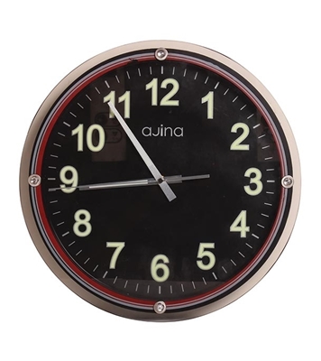 Buy Casino Wall Clock without Digit Round Online