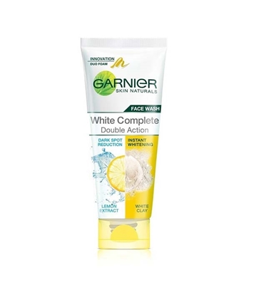 Buy Garnier White Complete Double Action Face Wash 100ml  Online