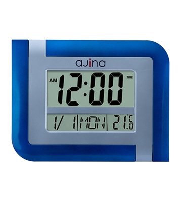 Buy Ajina Star Digital Wall Clock Oval Online