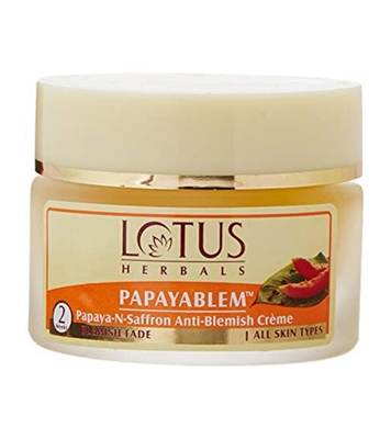 Picture of LOTUS Papaya N Saffron Anti Blemish Crem 50g