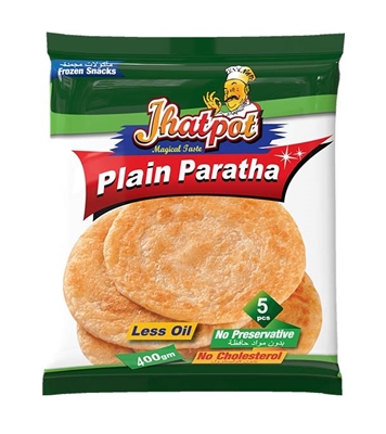 Buy Jhatpot Plain paratha 5 pcs Online at Best Price