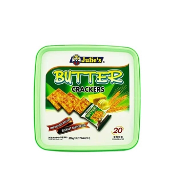 Buy Julies Butter Crackers 20pack Box 500gm Online at Best Price
