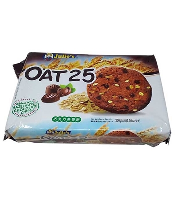 Buy Julies Oat 25 Hazelnuts & Chocolate 200gm Online at Best Price