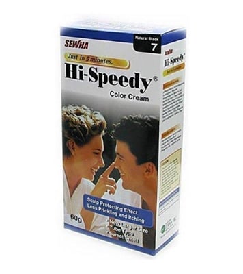 Buy Hi-Speedy Hair Color Cream Black 60g Online