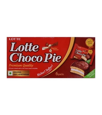 Buy Lotte Choco Pie 168gm 6pcs Online