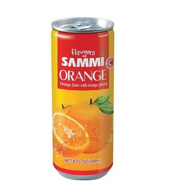 Buy Sammi Orange Can 240ml Online at Best Price
