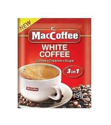 Buy MacCoffee White Coffee 3in1 15gm Online at Best Price