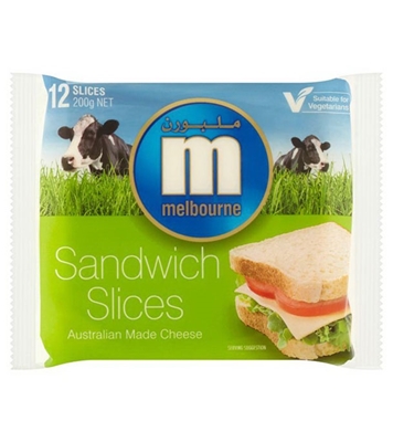 buy Melbourne Sandwich Slice Cheese 200gm online