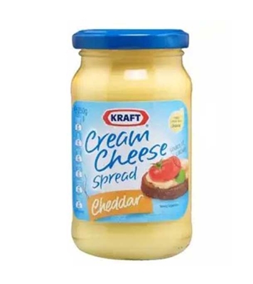 buy Kraft Cream Cheese Spread Cheddar 250gm online