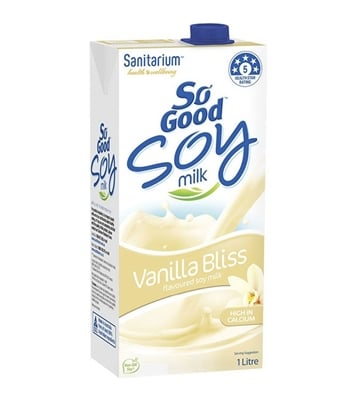 Buy So Good Soy Milk 1ltr Vanilla Bliss Online 