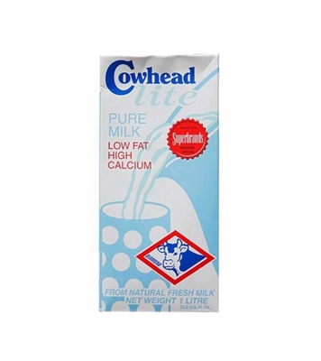 Buy Cowhead Lite Milk Low Fat 1Ltr Online