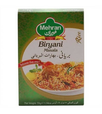 Buy Mehran Biryani Masala 55gm Online