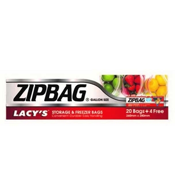 Buy Lacys Zipbag 260*280mm 20bag Online