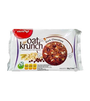 Buy Munchys Oat Krunch Dark Choco 208gm online