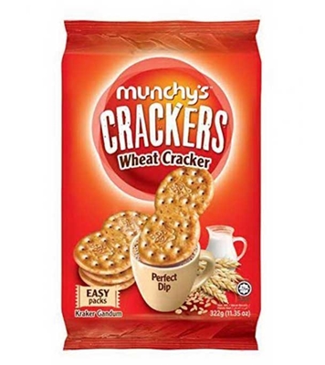 Buy Munchys Crackers Wheat Cracker 322gm online