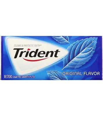 Buy Trident Gum Original 18 Stick USA online