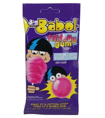 Buy Big Babol Filifolly Gum Grape 11gm IT online at Best Price