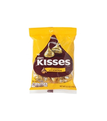 Buy Hersheys Kisses Milk Chocolate with Almonds 150gm MY online
