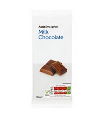 Buy Asda Milk Chocolate 100gm Online